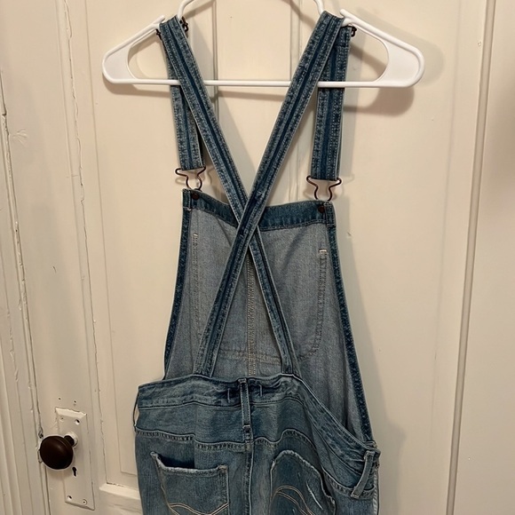Abercrombie & Fitch Denim Bib Overalls - Picture 8 of 13